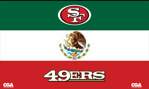 MEXICO/ 49ER 3x5 BANNER