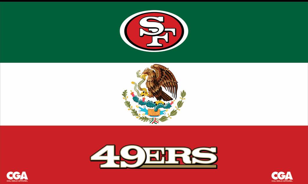 MEXICO/ 49ER 3x5 BANNER