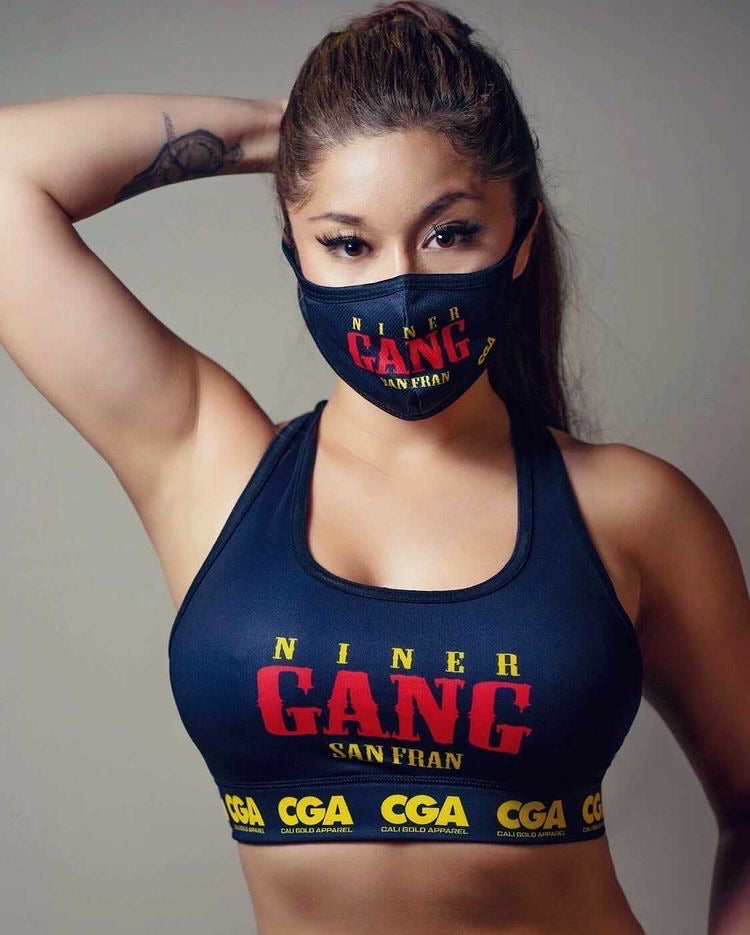 NINER GANG Sports Bra, Leggings and mask!