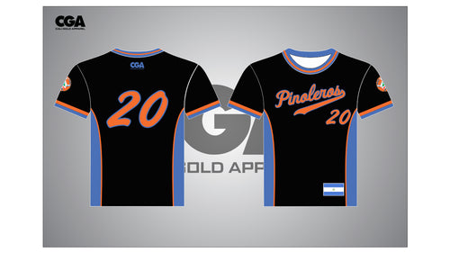 PINOLEROS BASEBALL JERSEY (custom with your name and number)