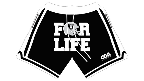 Raiders FOR LIFE SHORTS